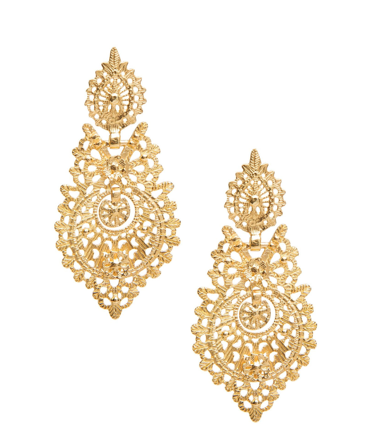 Antonia Karra | Jackie earrings - gold plated silver