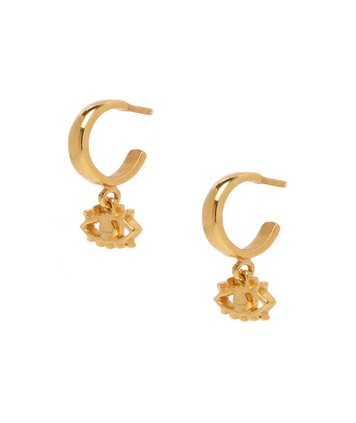 Hermina Athens | Eye Mini Hoops