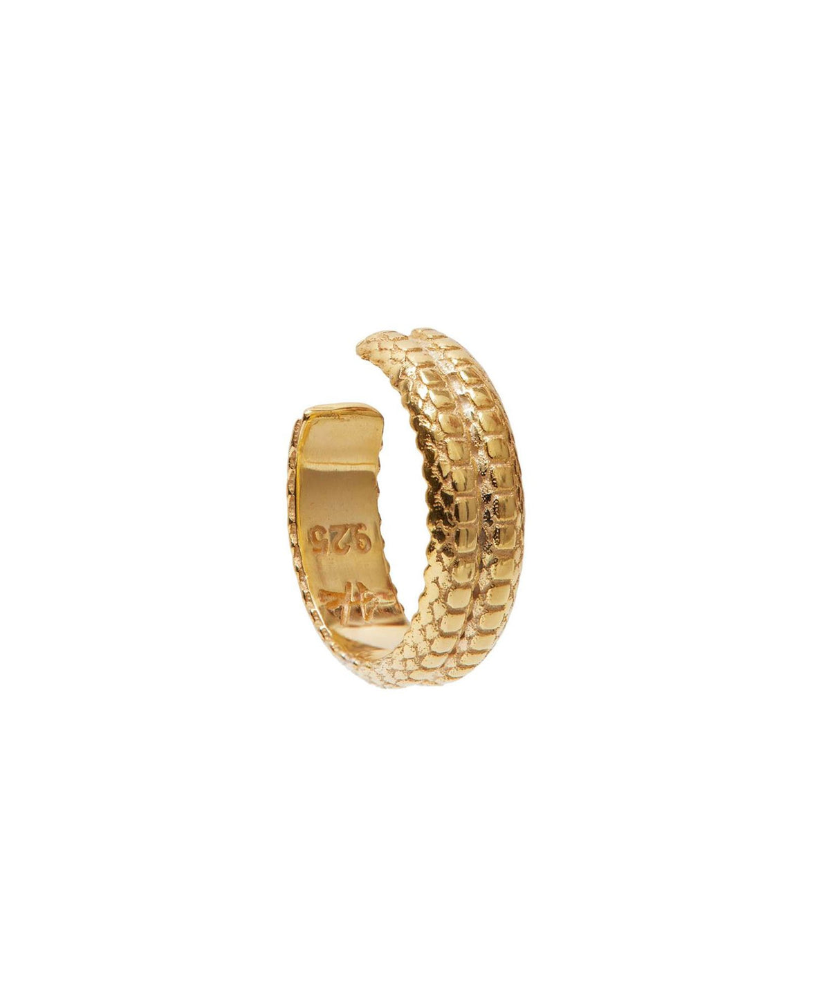 Antonia Karra | Temptation Single ear cuff - gold plated silver