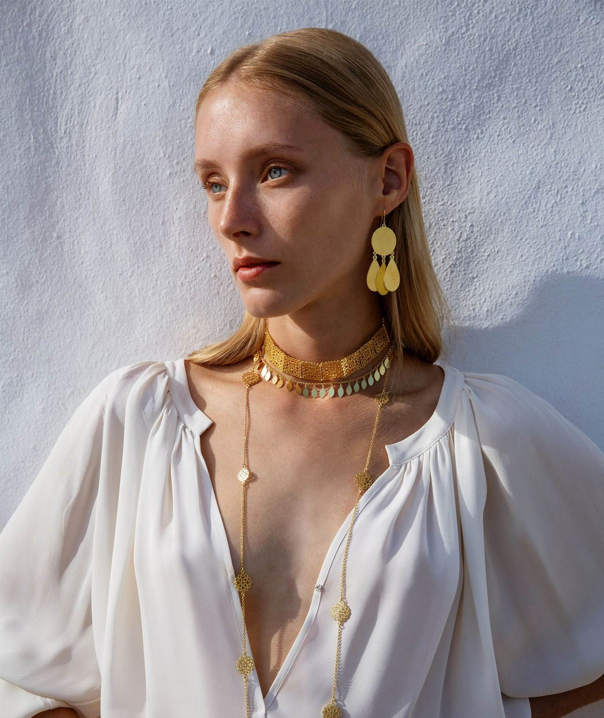 Antonia Karra | Pam earrings - gold-plated silver
