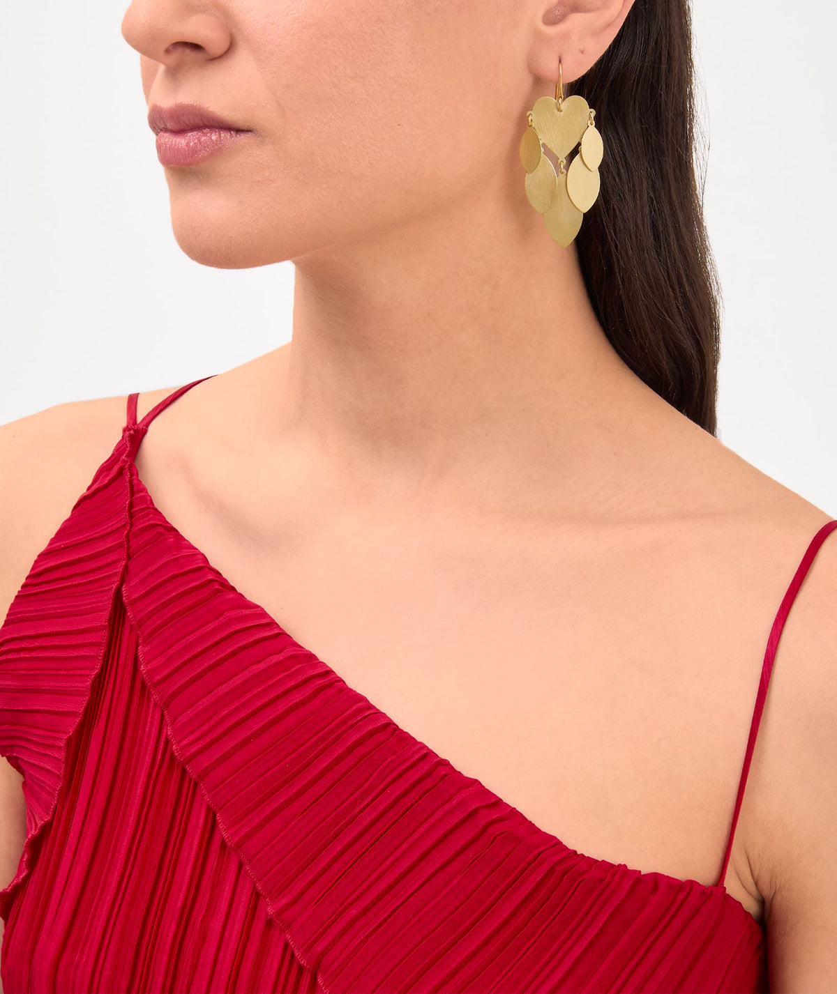 Antonia Karra | Bianca Small Gold-plated Silver Earrings