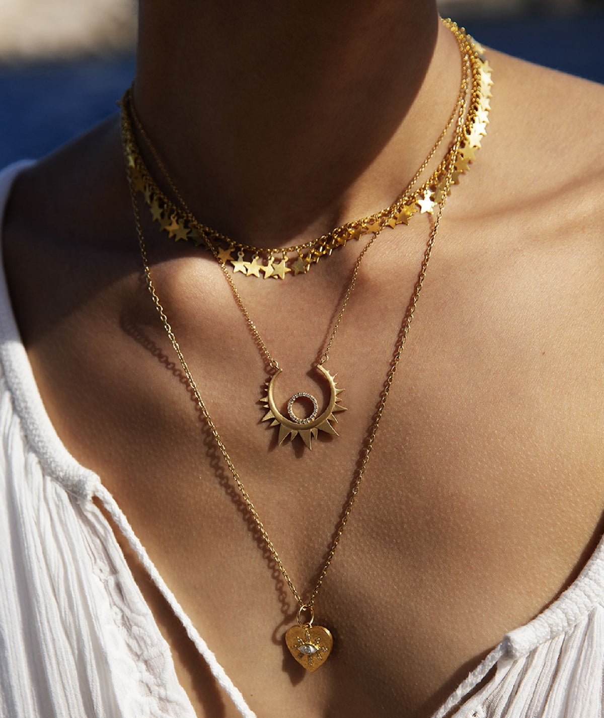 Antonia Karra | Stardust Necklace Gold-plated Silver