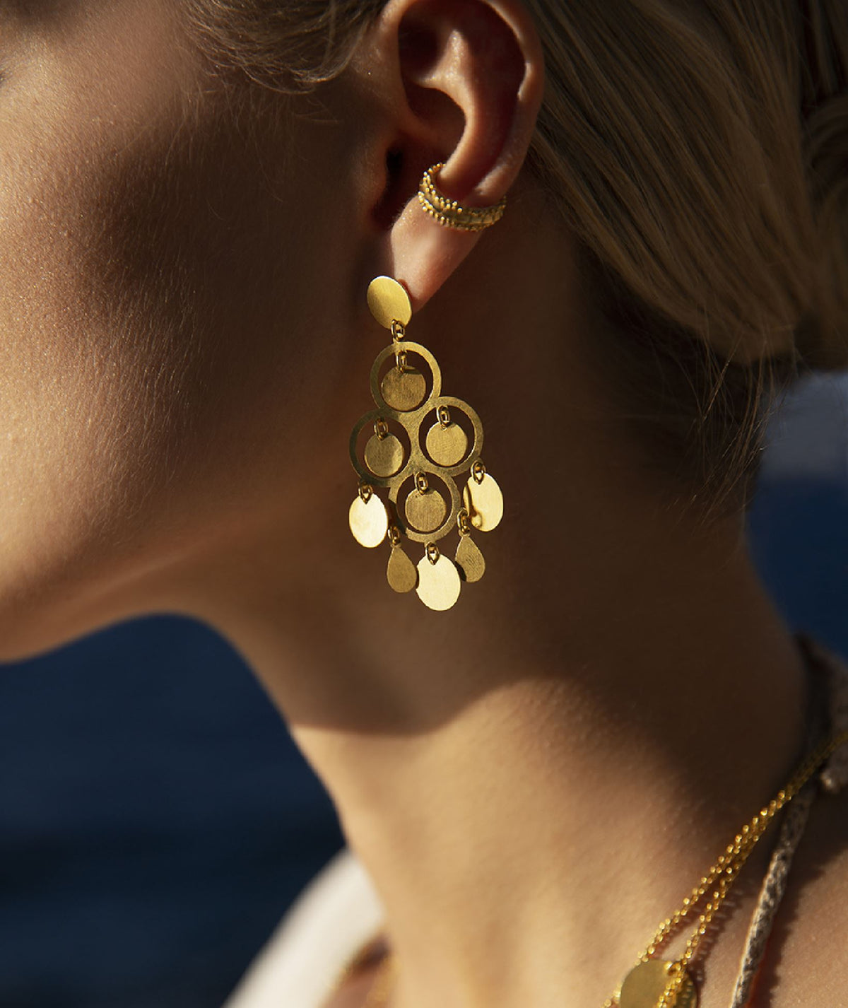 Antonia Karra | Angelina earrings - gold-plated silver