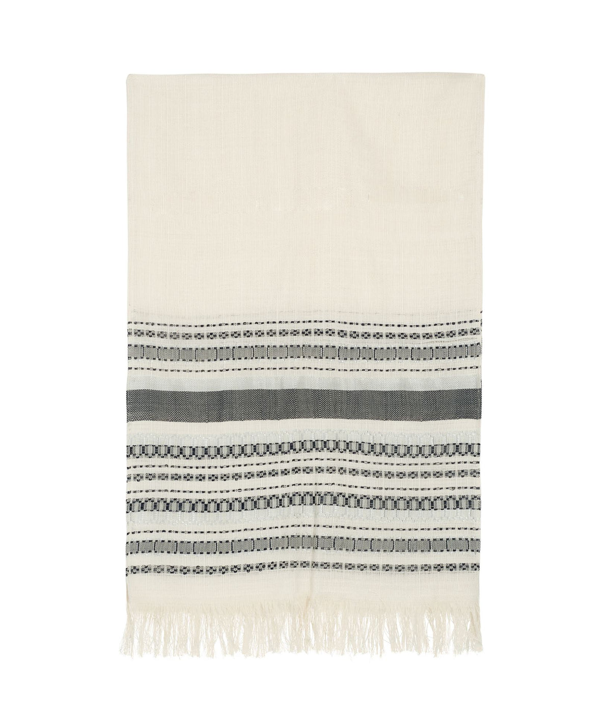 Zeus+Dione | Ivory merino wool Khrami scarf