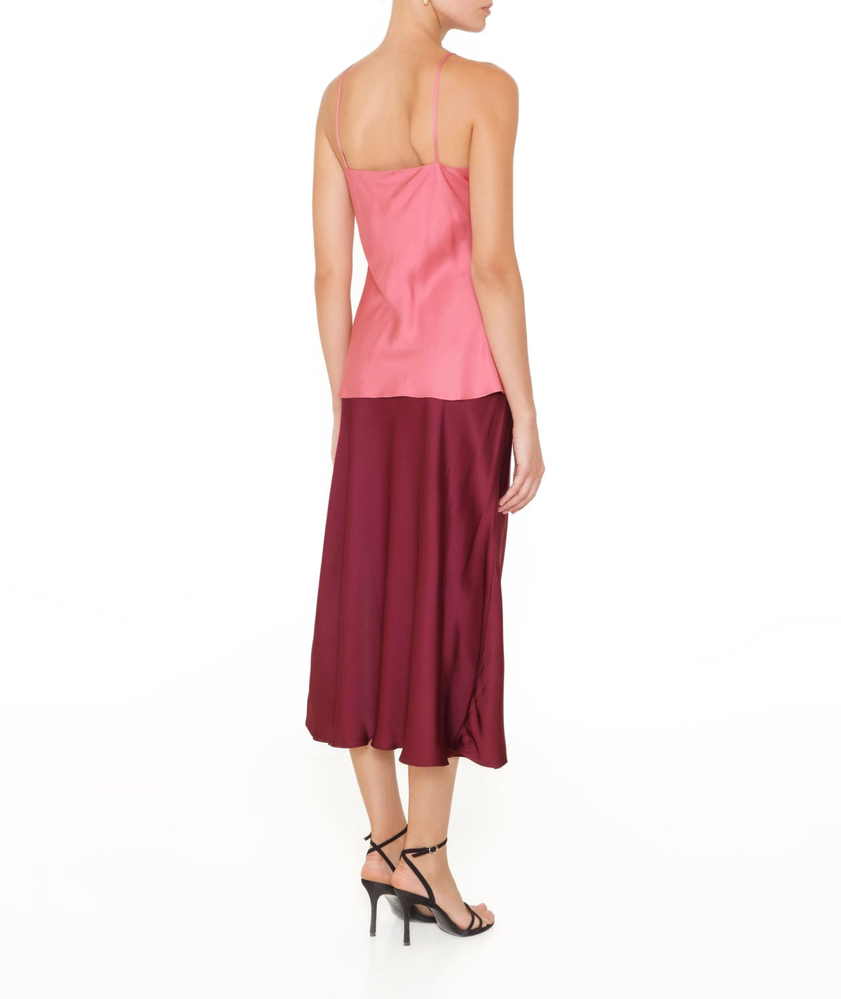 Kourbela | Pink flamingo Burst of Colour top