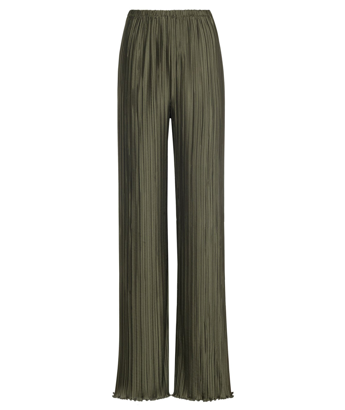Daphne Valente | Cypress Iris pleated trousers