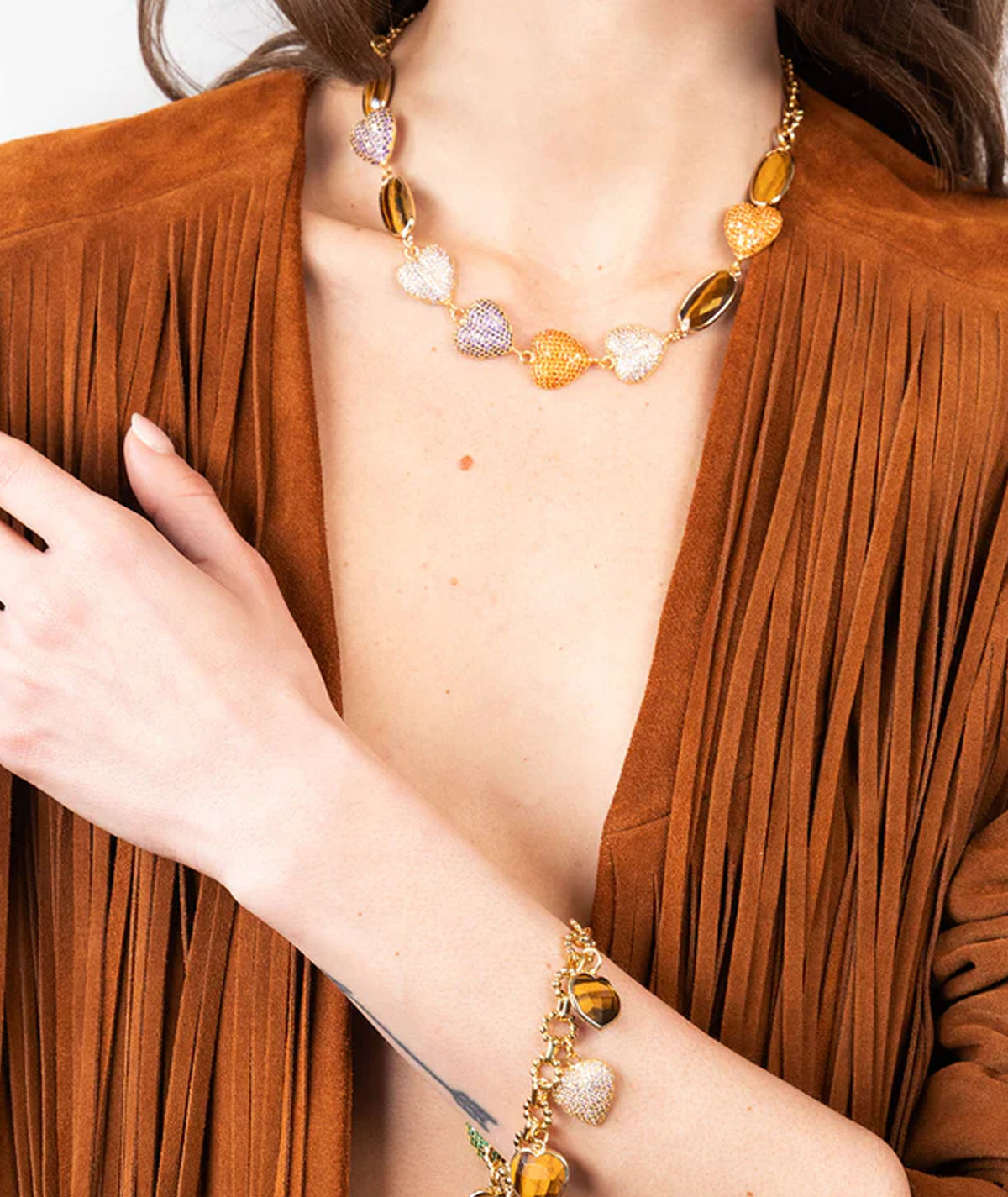 Katerina Psoma | Amore necklace - multicolor