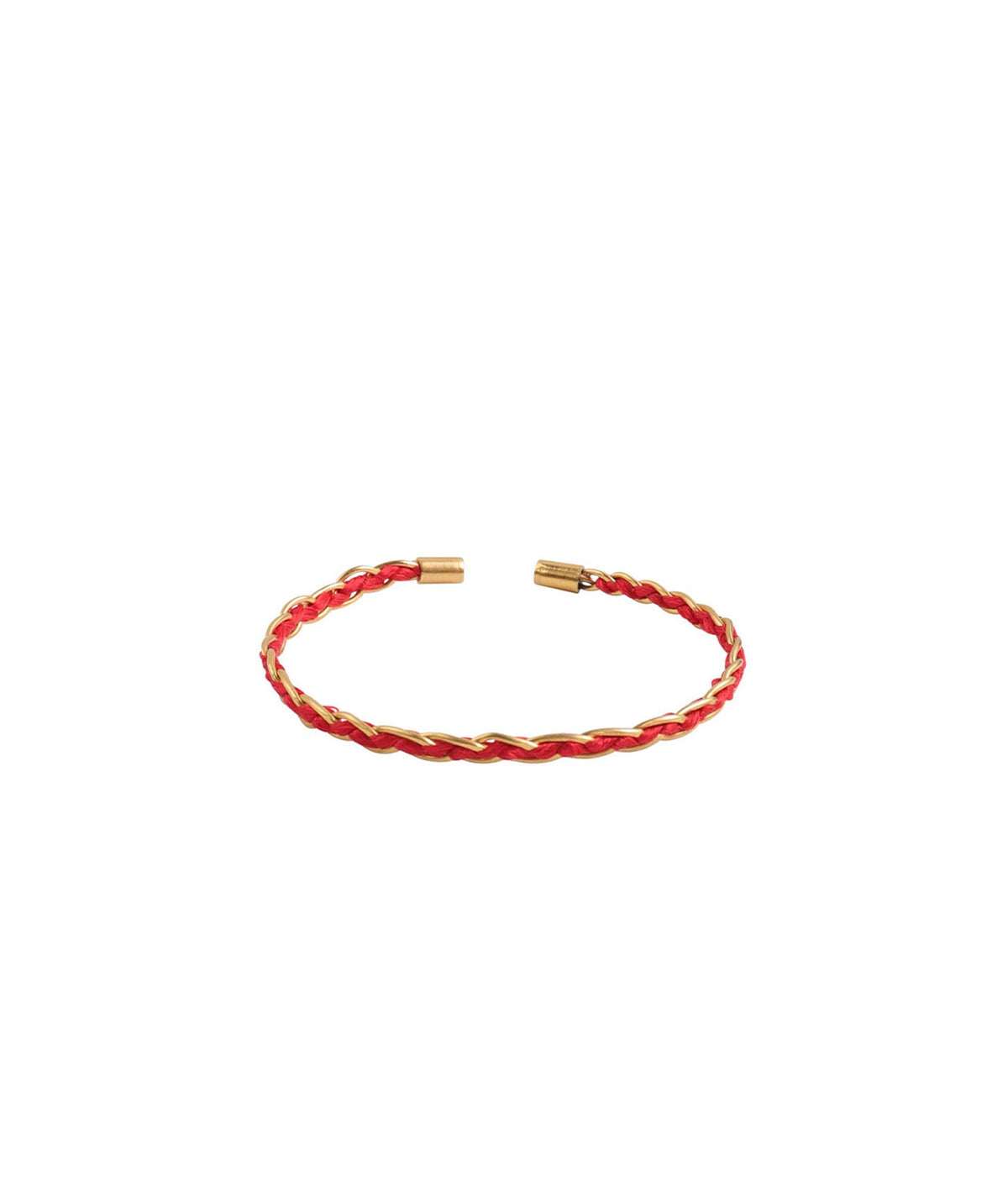 Katerina Makriyianni | Sis small silk bracelet - red