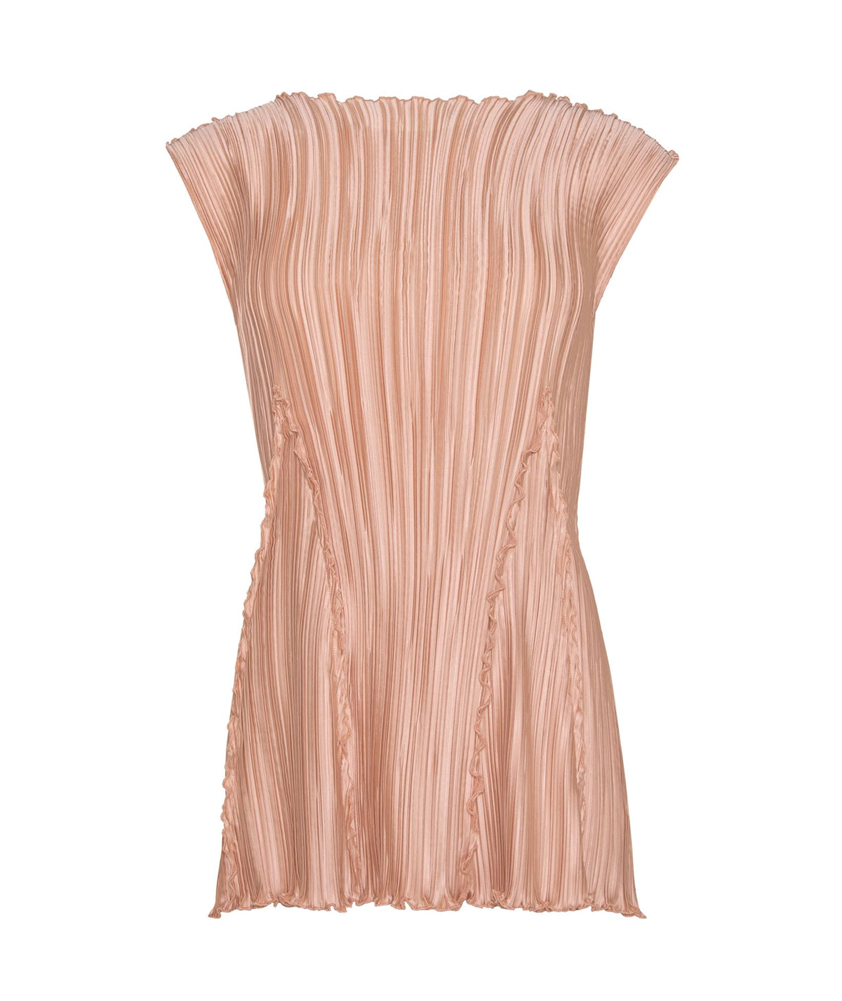 Daphne Valente | Dusty pink Alitheia pleated top