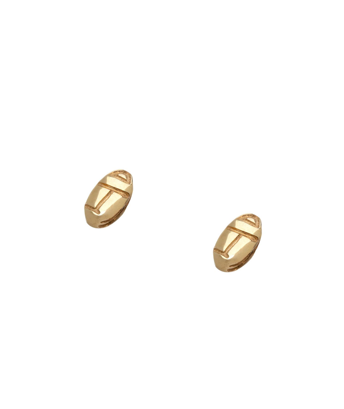 Antonia Karra | Scarab earrings - gold-plated silver