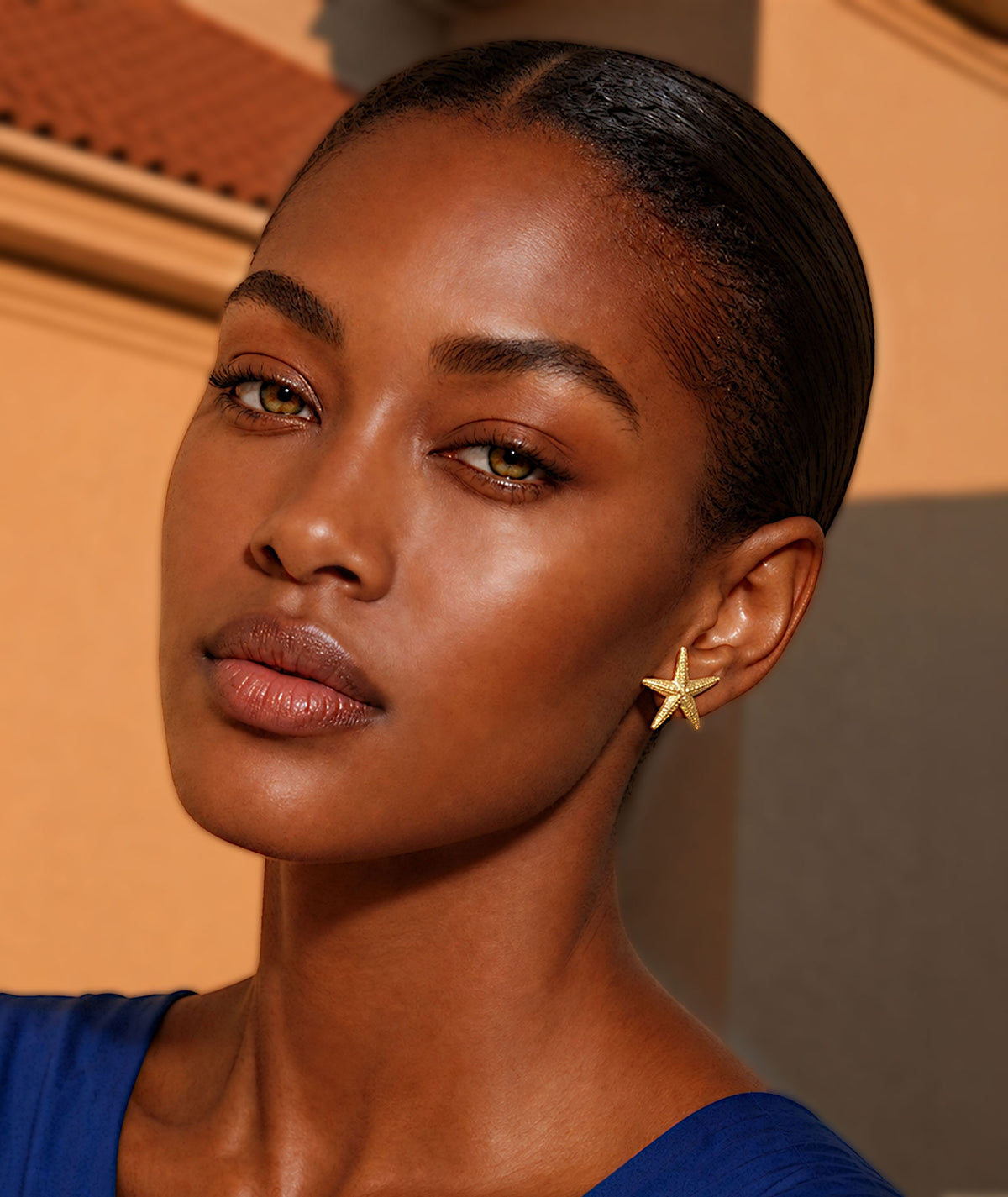 Antonia Karra | Shore Large earrings - gold-plated silver