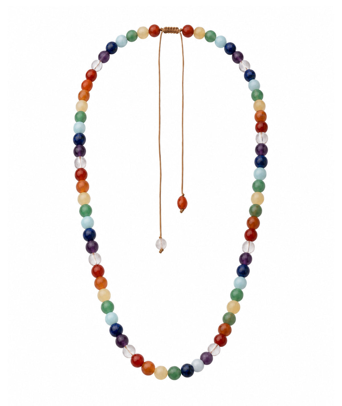 Antonia Karra | Chakra beaded necklace - multicolor