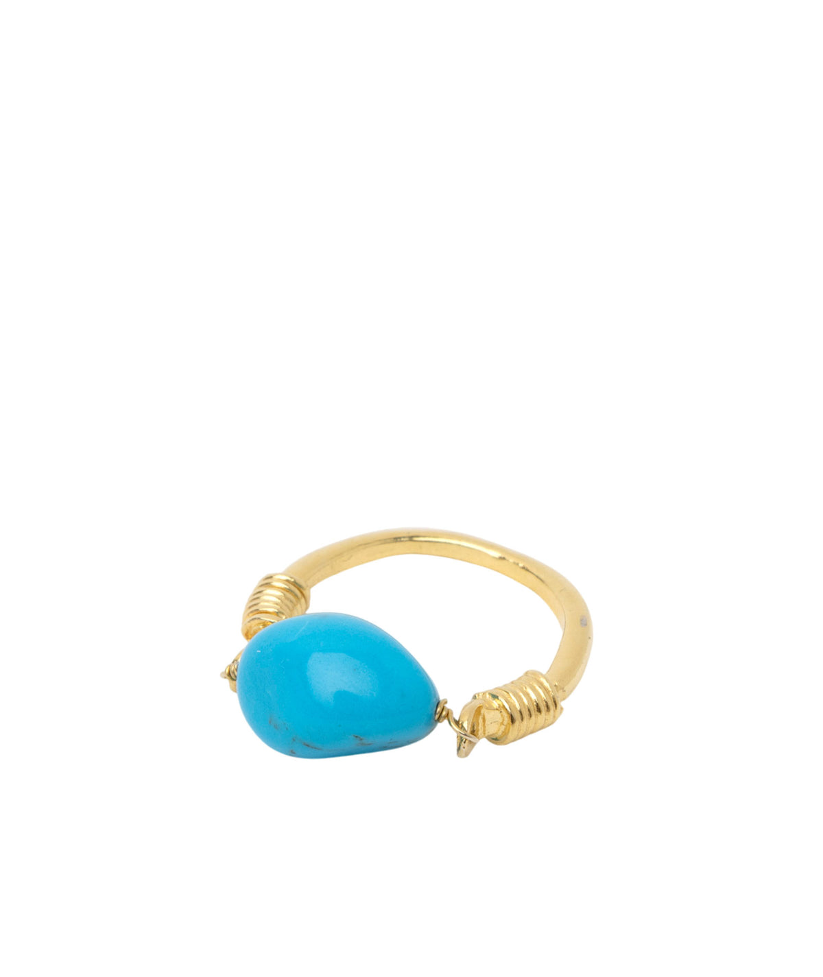 Antonia Karra | Sea Dream Xl gold-plated silver ring - jasper stone