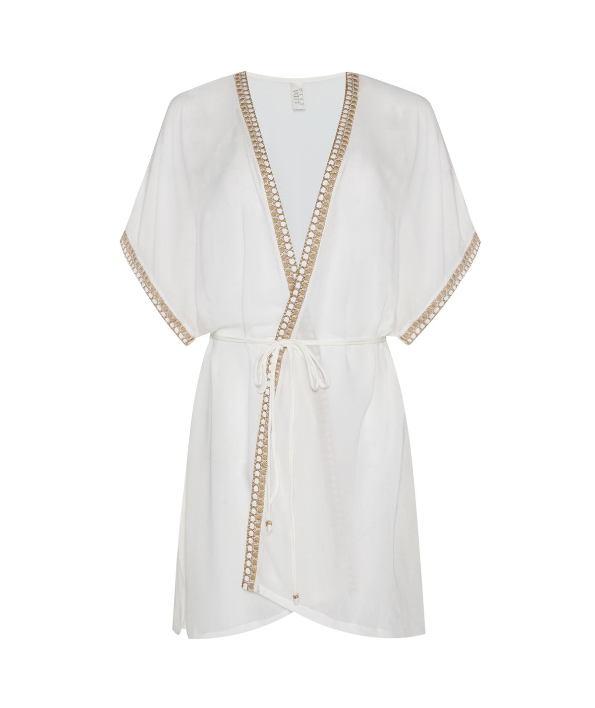 Lida | Ivory belted tunic