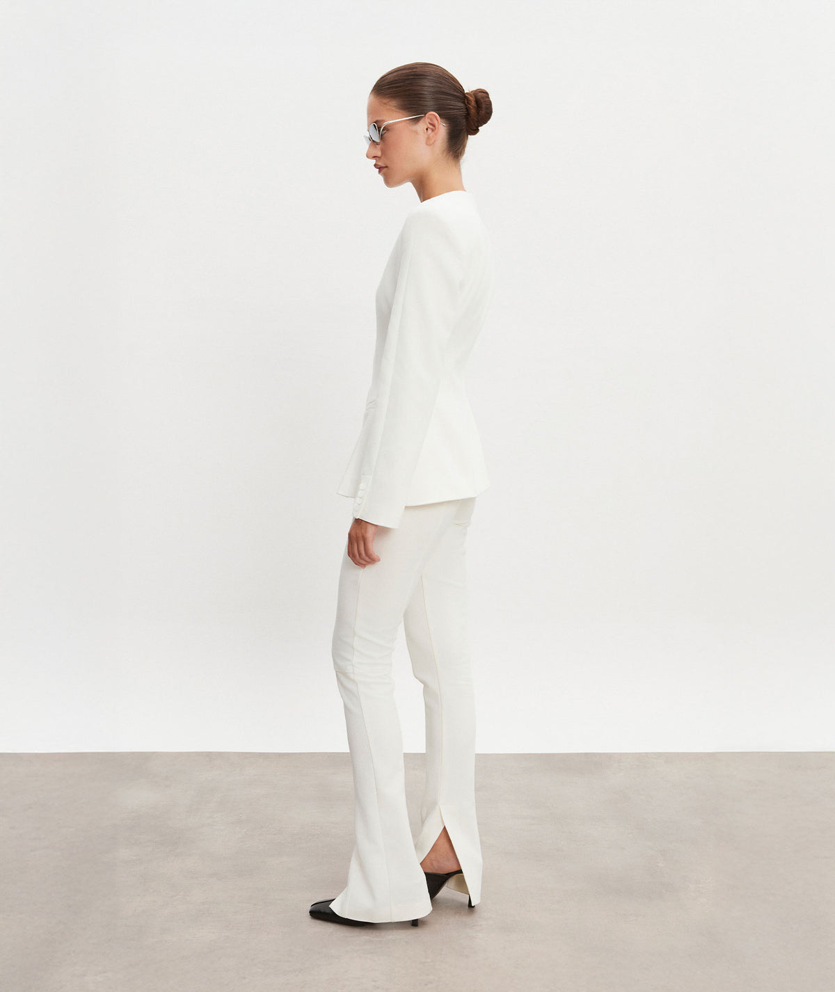 Nadia Rapti | Off-white Hourglass blazer