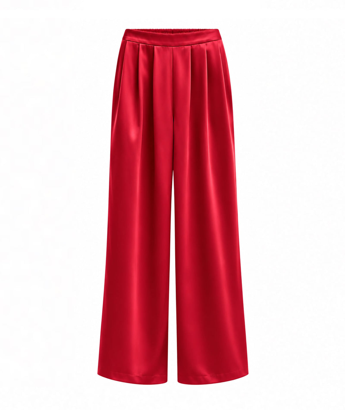 Stelios Koudounaris | Cherry red elastic-waist pants Stelios Koudounaris