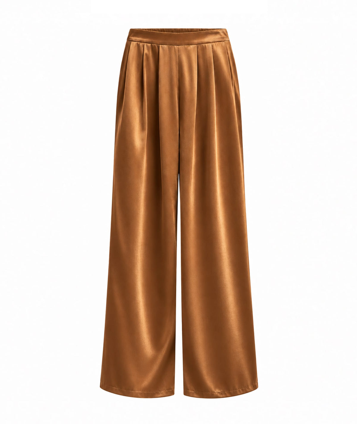 Stelios Koudounaris | Brown elastic-waist pants Stelios Koudounaris