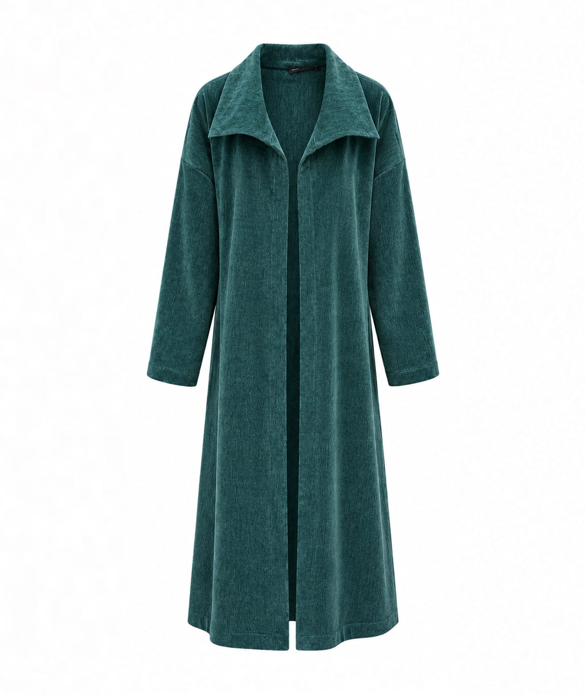 Stelios Koudounaris | Green velour long cardigan Stelios Koudounaris