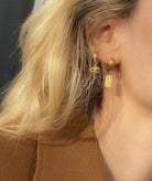 Hermina Athens | Eye Mini Hoops