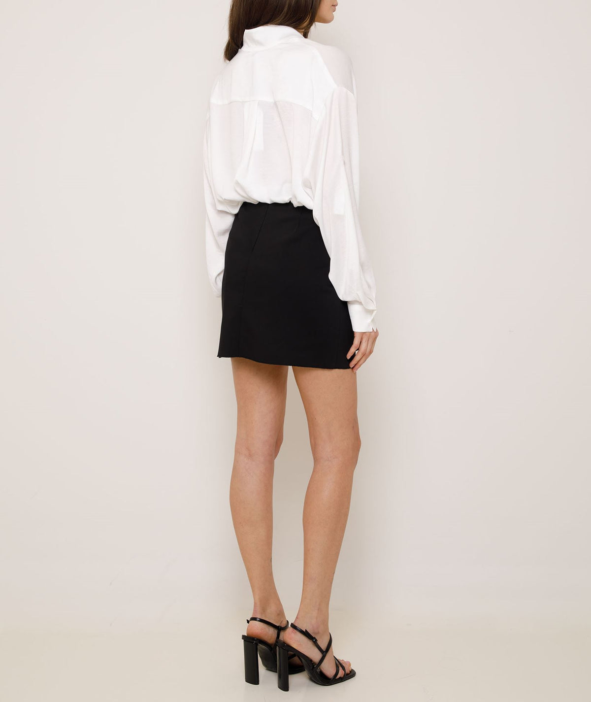 Liana Camba | x HCC Black Cotton Skirt
