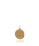 Hermina Athens | Taurus Gold-plated Silver Thin Necklace