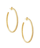 Antonia Karra | Temptation Zircon Gold-plated Silver Earrings