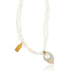 Hermina Athens | Galini Baroque Pearl Layered Necklace