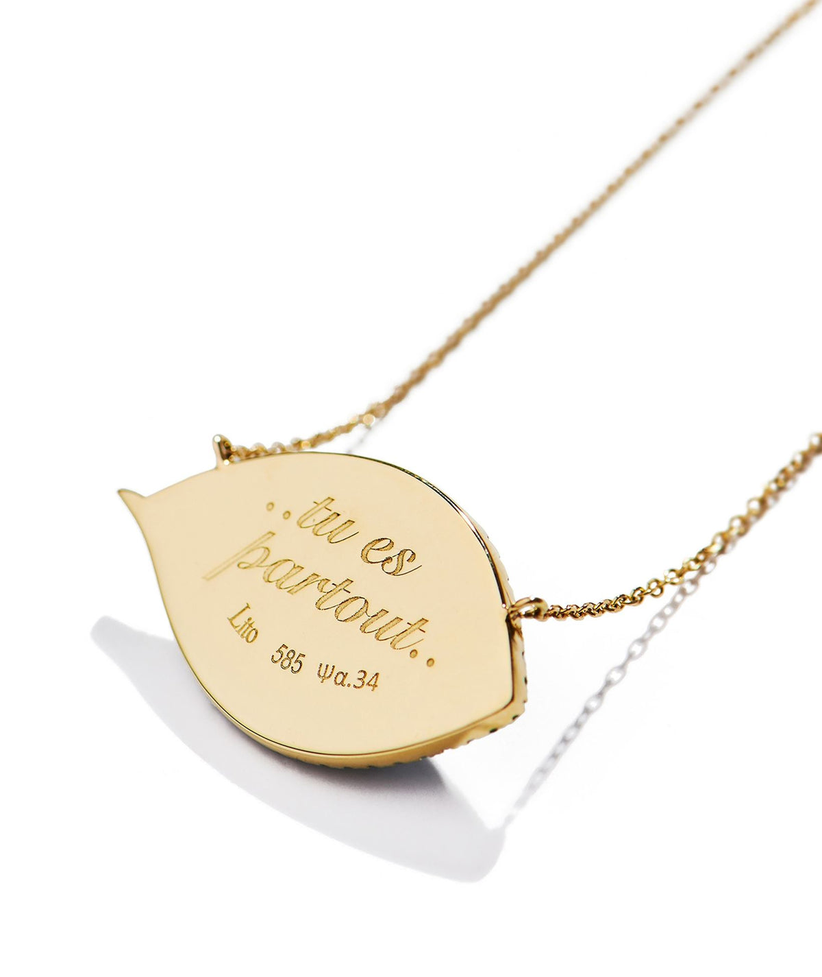 Lito | Gold Grand Vert Diamond Tsavorites Necklace
