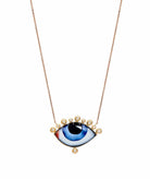 Lito | Rose Gold Russe Grand Bleu Diamond Necklace Lito