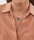 Lito | Rose Gold Russe Grand Bleu Diamond Necklace Lito