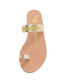 Ancient Greek Sandals | Platinum Kimolos sandals x Lalaounis