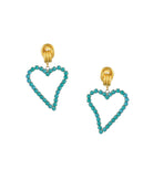 Mayol | All of my Heart Mini Earrings Aqua