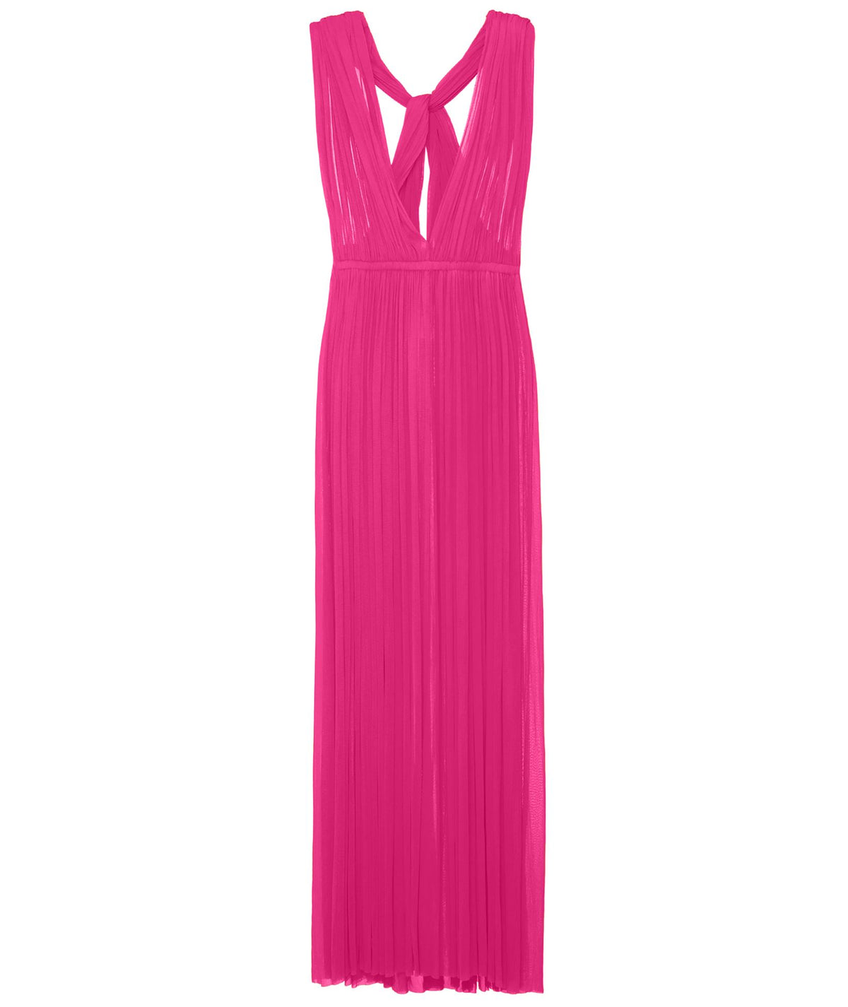 Elena Makri | Magenta silk tulle Ivy dress