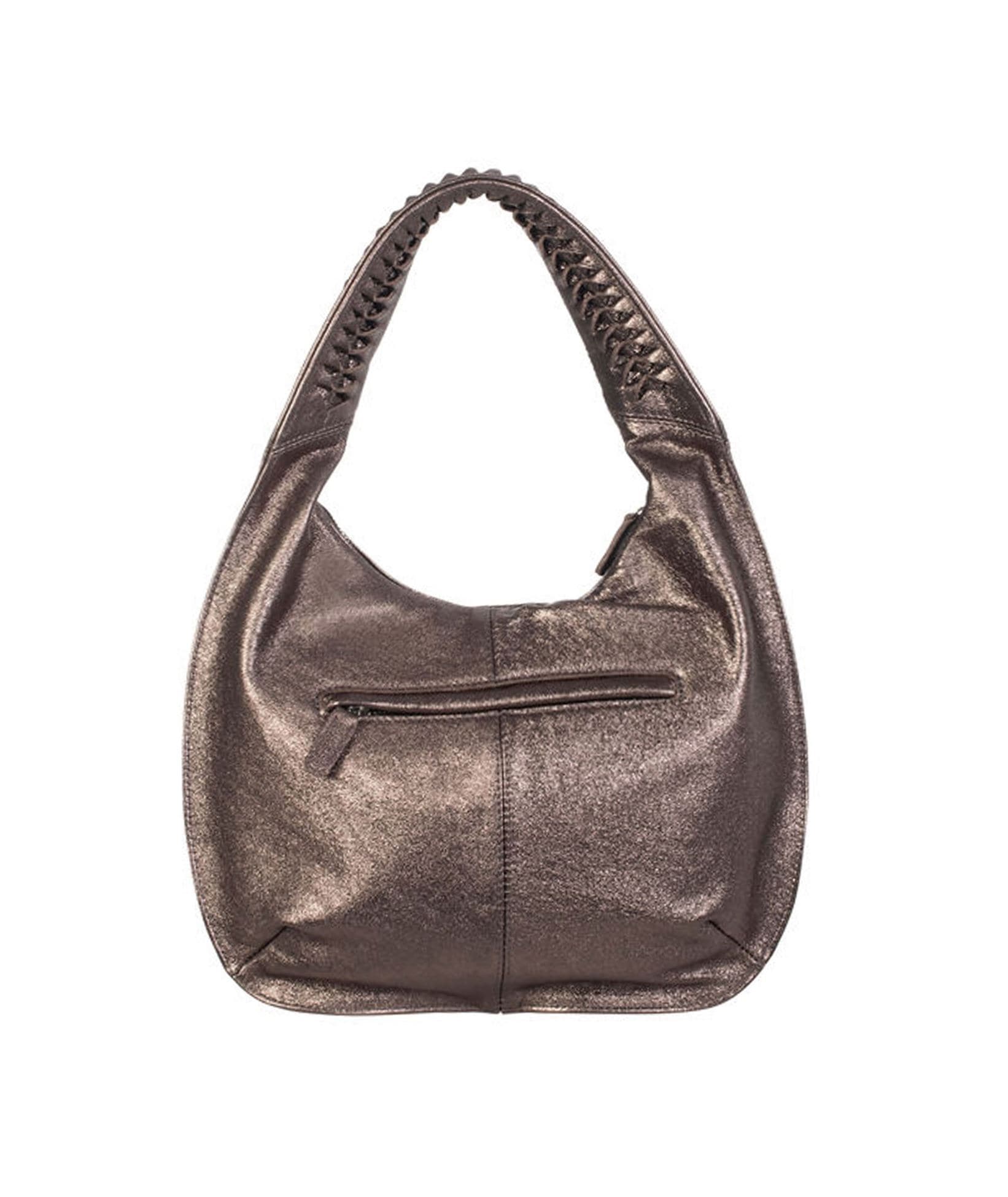Park House | Bronze metallic leather Mini Eclipse shoulder bag Park House