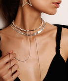Antonia Karra | Left Bank pearl necklace - black cord