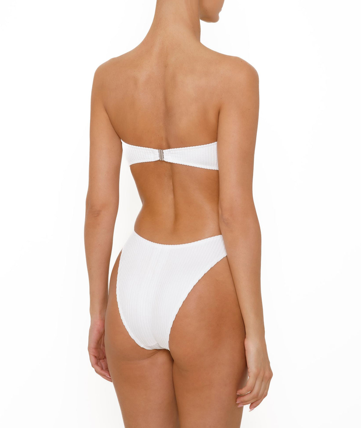 Stefania Frangista | White curly Melita bikini