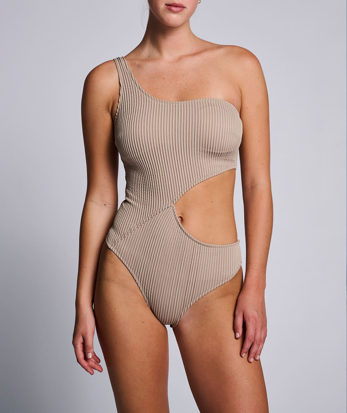 Stefania Frangista | Bone curly cut out Laetitia swimsuit