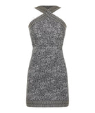 Holyday | Black white Dandellion print Lennie dress
