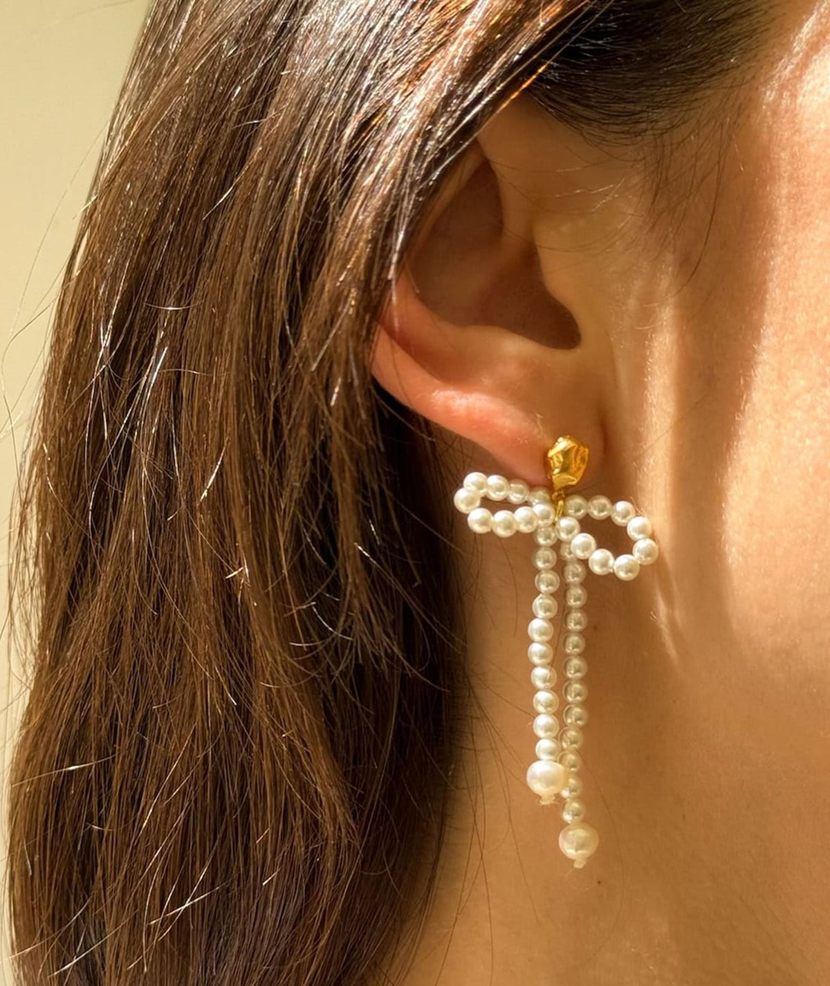 Hermina Athens | Fedra Pearl Earrings
