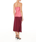 Kourbela | Pink flamingo Burst of Colour top