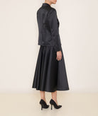 Maison Zoulias | Black rasmir crystal embellished Bacall jacket