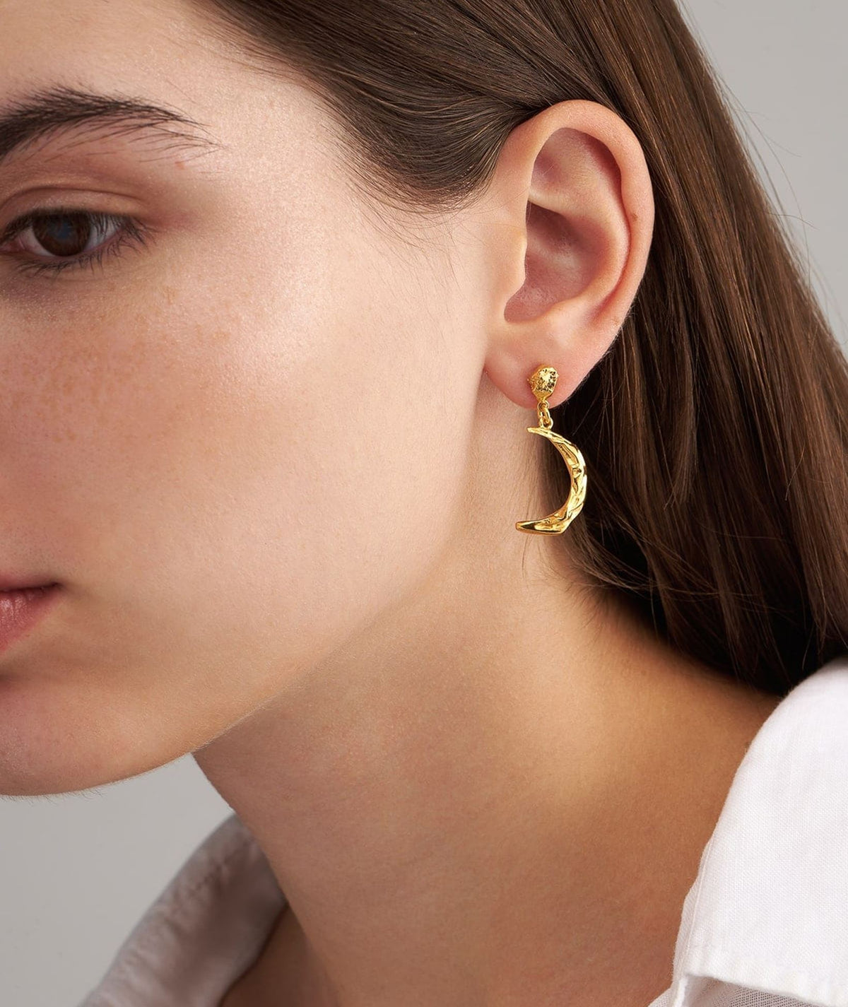 Hermina Athens | Melies moon earrings
