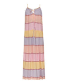 Pearl & Caviar | Multicolor cotton-silk jacquard Leros maxi dress