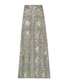 Greek Archaic Kori | Stone multicolor embroidered Blossom skirt