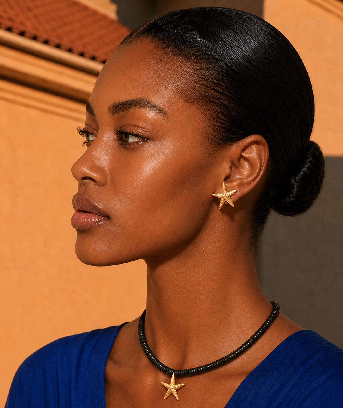 Antonia Karra | Shore Large earrings - gold-plated silver