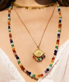 Antonia Karra | Chakra beaded necklace - multicolor