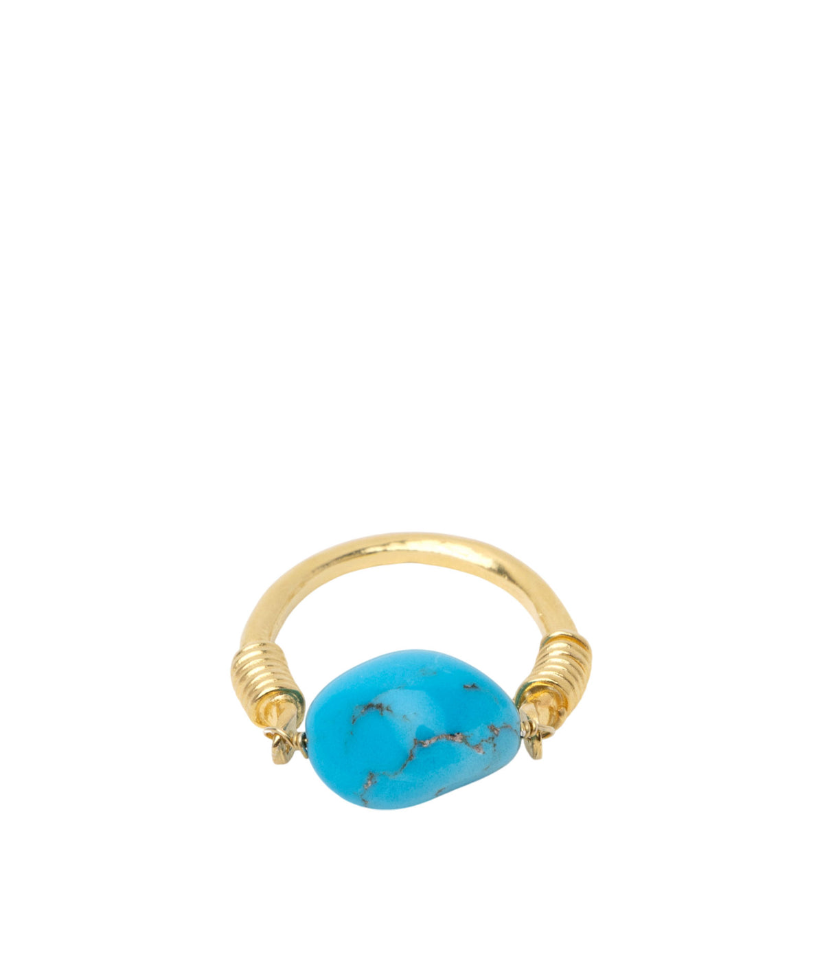 Antonia Karra | Sea Dream Xl gold-plated silver ring - jasper stone