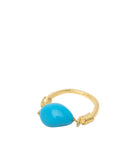 Antonia Karra | Sea Dream Xl gold-plated silver ring - jasper stone