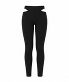 Tailor Made | Black knitted cut-out leggings