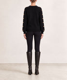 Tailor Made | Black knitted cut-out leggings